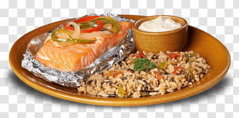 Japanese Cuisine Smoked Salmon Barbecue Foster's Hollywood Food - Meat - Carne Asada Transparent PNG