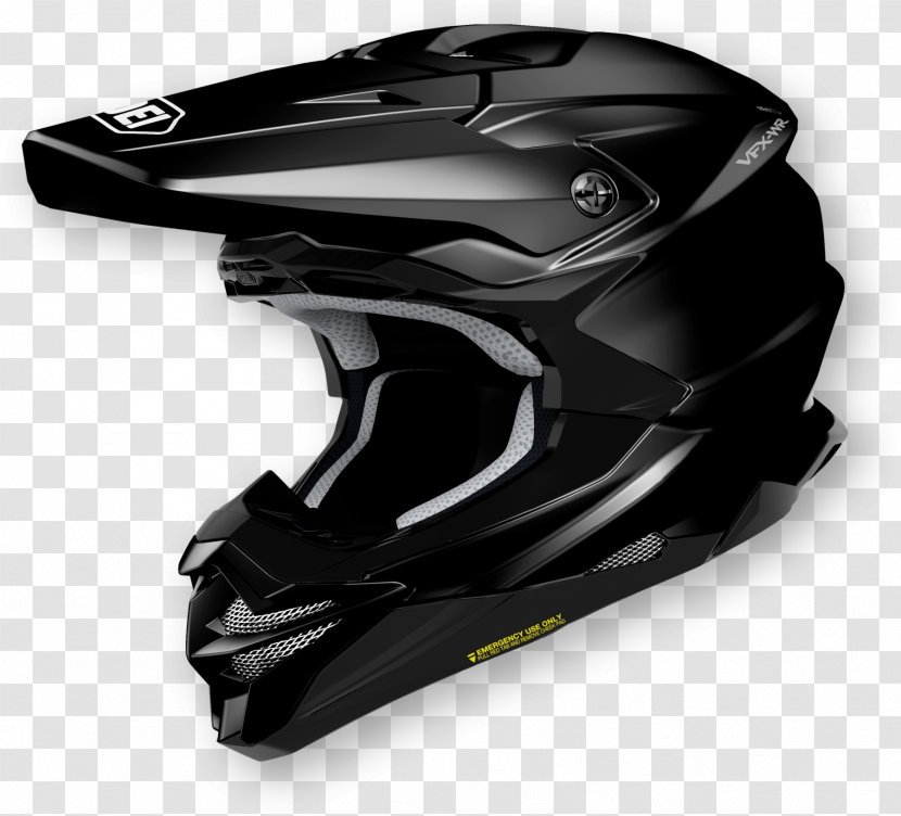 Motorcycle Helmets Shoei Motocross Off-roading - Locatelli Spa Transparent PNG