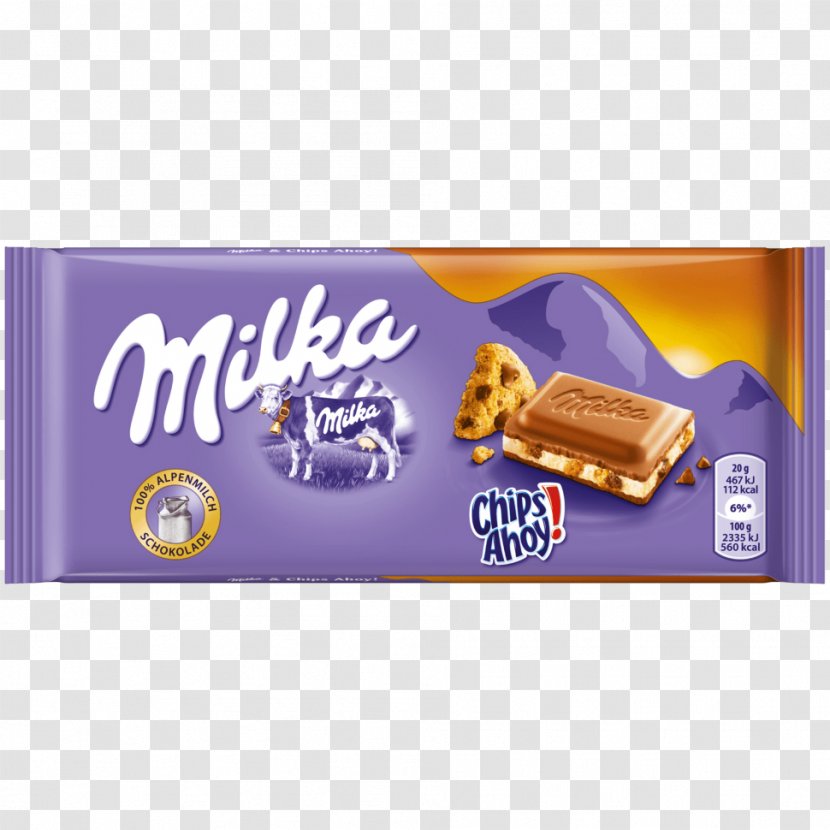 Chocolate Bar White Milka Cream - Daim - Milk Transparent PNG