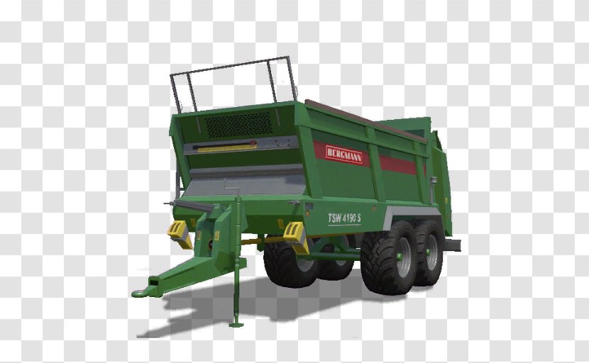 Motor Vehicle Machine Trailer - Manure Spreader Transparent PNG