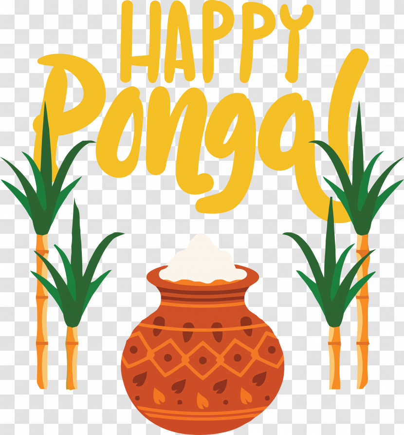 Pongal Happy Pongal Harvest Festival Transparent PNG