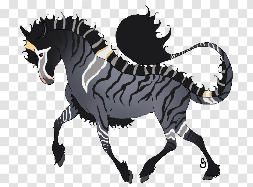 Quagga Cat Mustang Mane Zebra - Like Mammal Transparent PNG