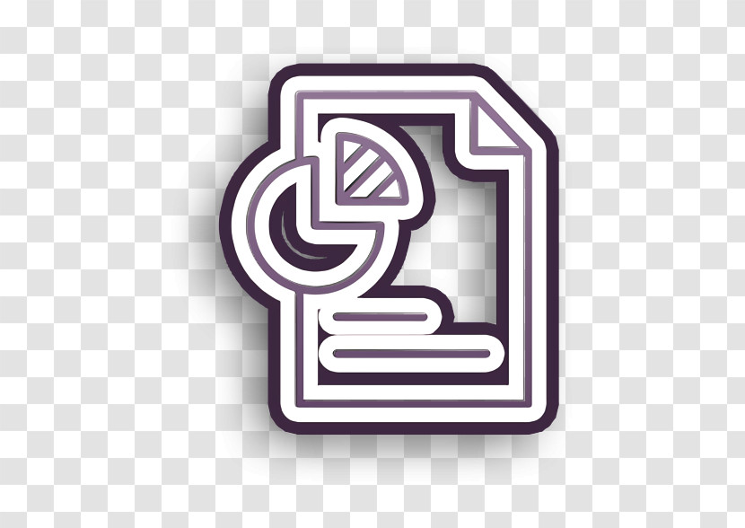 Document Icon Cyber Icon Chart Icon Transparent PNG