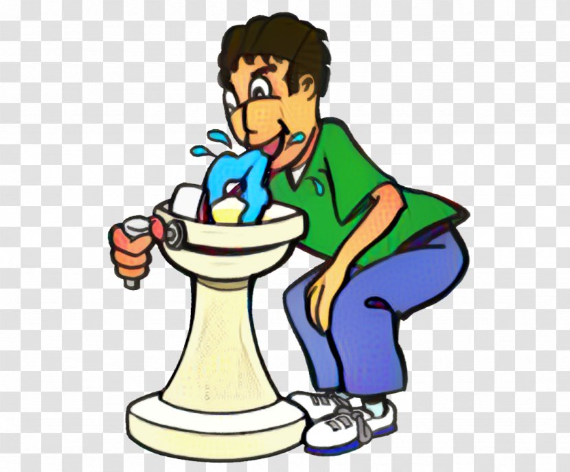 Clip Art Drinking Fountains Water - Faucet Handles Controls - Conversation Transparent PNG