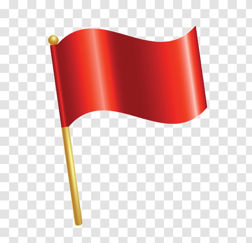 Red Flag Clip Art - Royaltyfree Transparent PNG