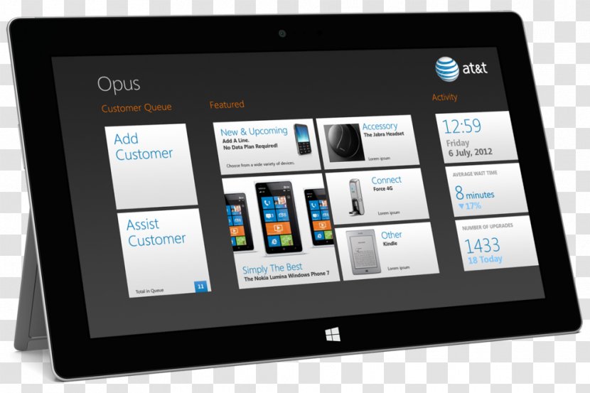 Tablet Computers AT&T Mobility Handheld Devices Mobile Phones - Computer Software - Android Transparent PNG
