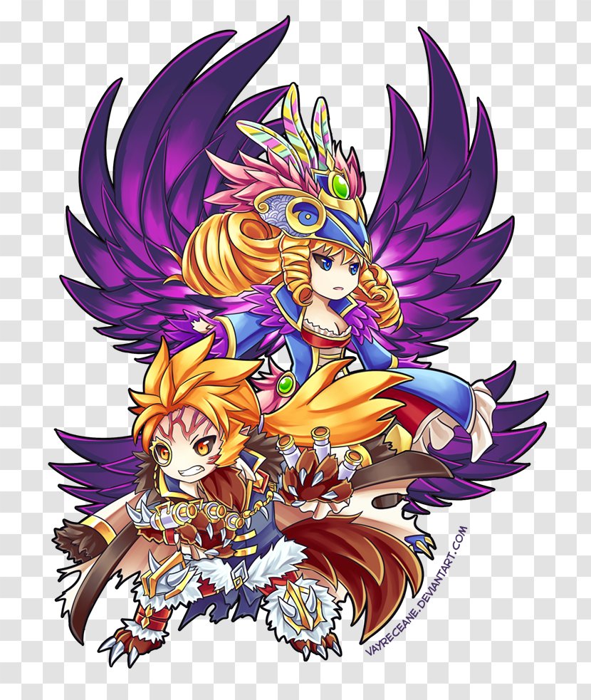 Brave Frontier Fan Art Illustration Cartoon - Frame - Holy Lance Transparent PNG