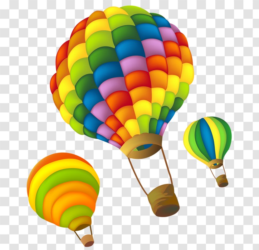 Hot Air Balloon Flight Wall Decal - Festival Transparent PNG