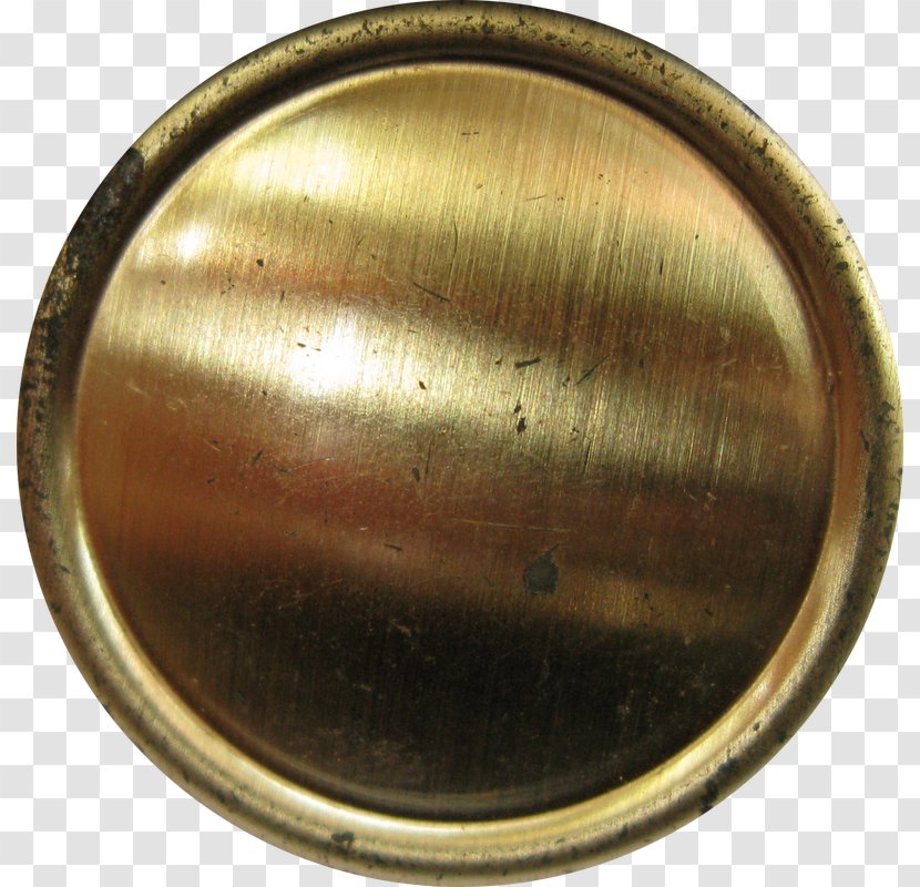 Brass 01504 Bronze - Button Material Transparent PNG