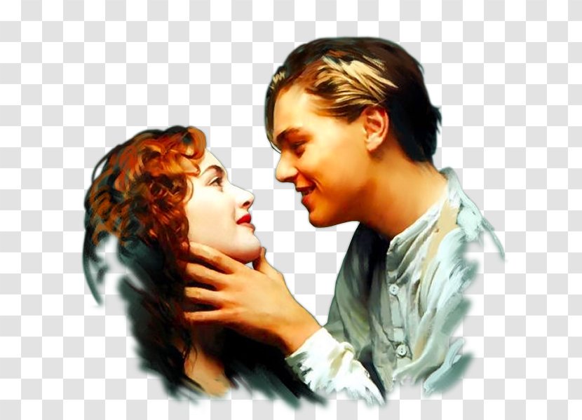 Leonardo DiCaprio Titanic Kate Winslet Rose DeWitt Bukater Jack Dawson - Dicaprio Transparent PNG
