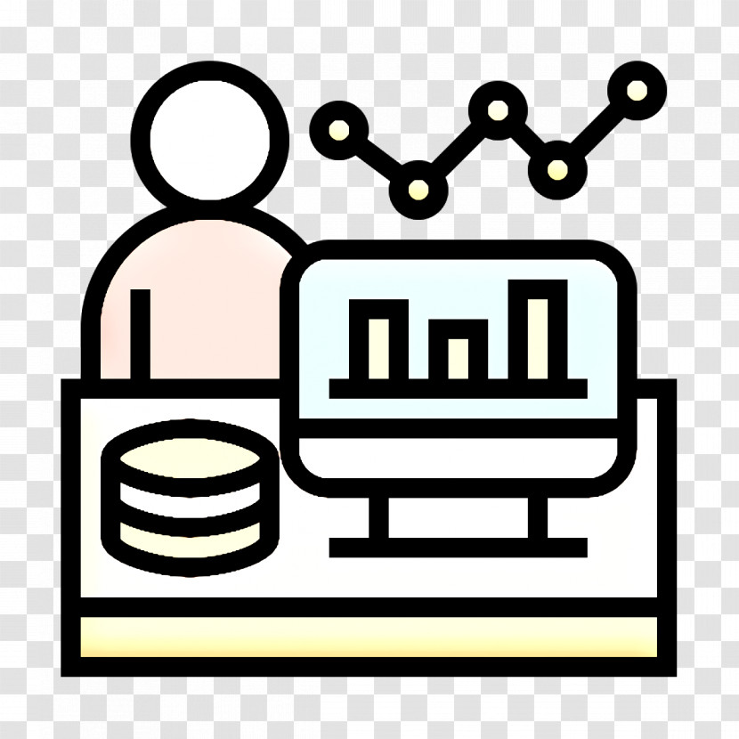 Big Data Icon Data Scientist Icon Expert Icon Transparent PNG