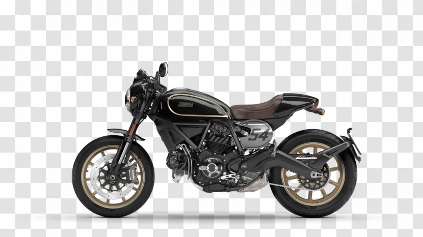 Ducati Scrambler EICMA Café Racer Motorcycle - Hardware Transparent PNG