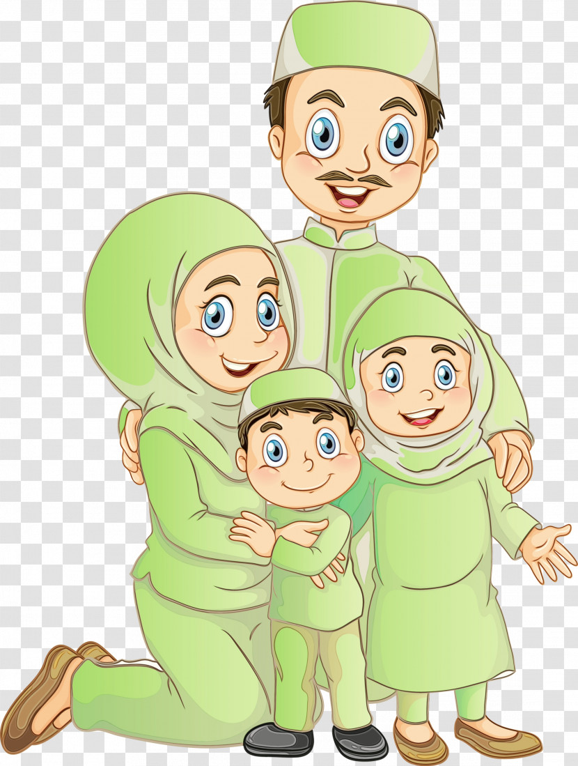 Cartoon People Child Finger Gesture Transparent PNG