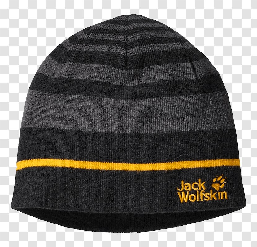 Beanie Jack Wolfskin Horizon Cap Reversible Hat Black - Headgear Transparent PNG