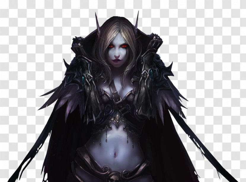 Sylvanas Windrunner World Of Warcraft: Wrath The Lich King Battle For Azeroth Desktop Wallpaper - Watercolor - Nwo Transparent PNG