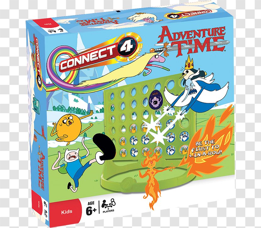 Connect Four Jake The Dog Ice King Board Game - Moves Transparent PNG
