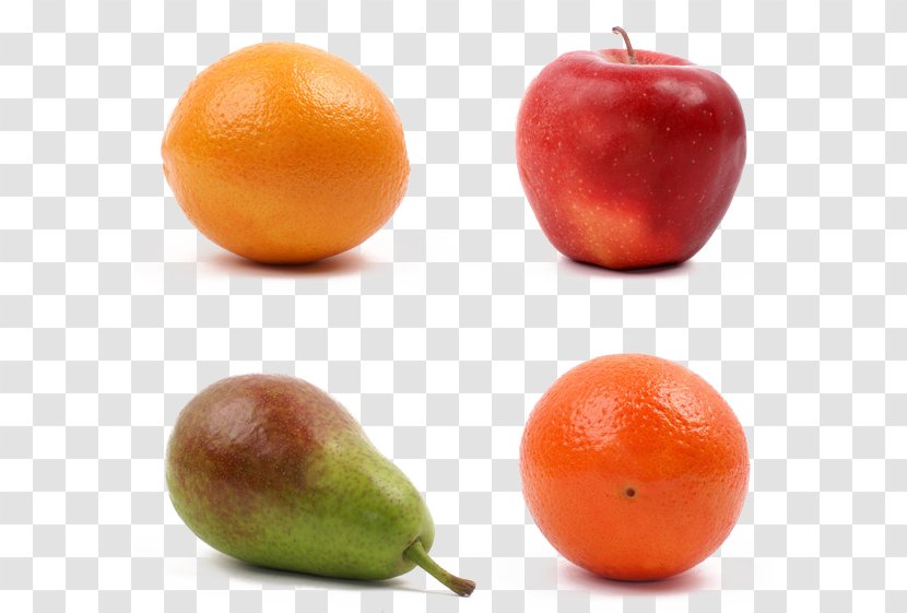 Clementine Orange Apple Lemon - Stock Photography - Various Fruits Red Oranges Transparent PNG