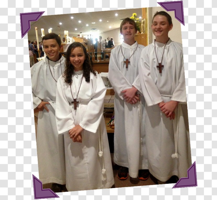 Robe Altar Server In The Catholic Church Mass Priest - Outerwear Transparent PNG