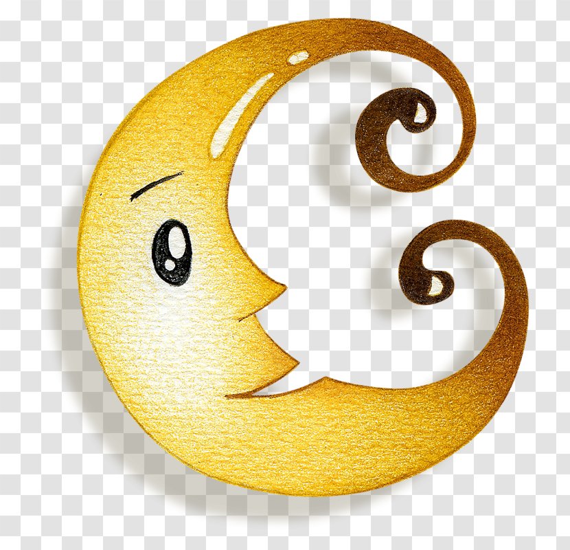 Yellow Moon - Lua Transparent PNG