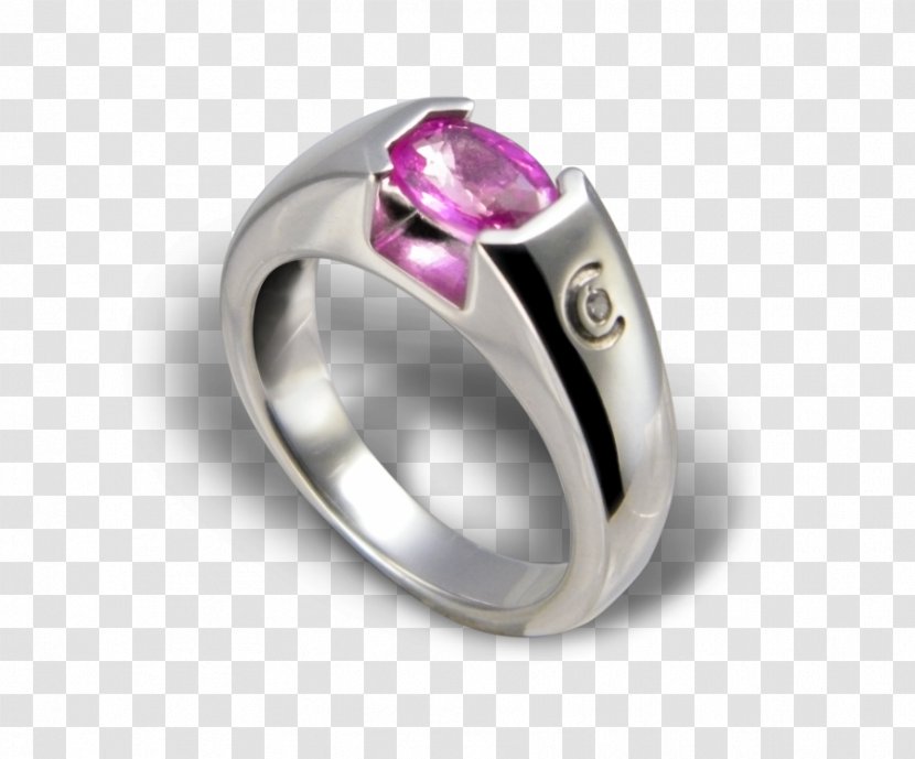Amethyst Ring Sapphire Jewellery Bijouterie Joaillerie Wegelin - Wedding Ceremony Supply Transparent PNG