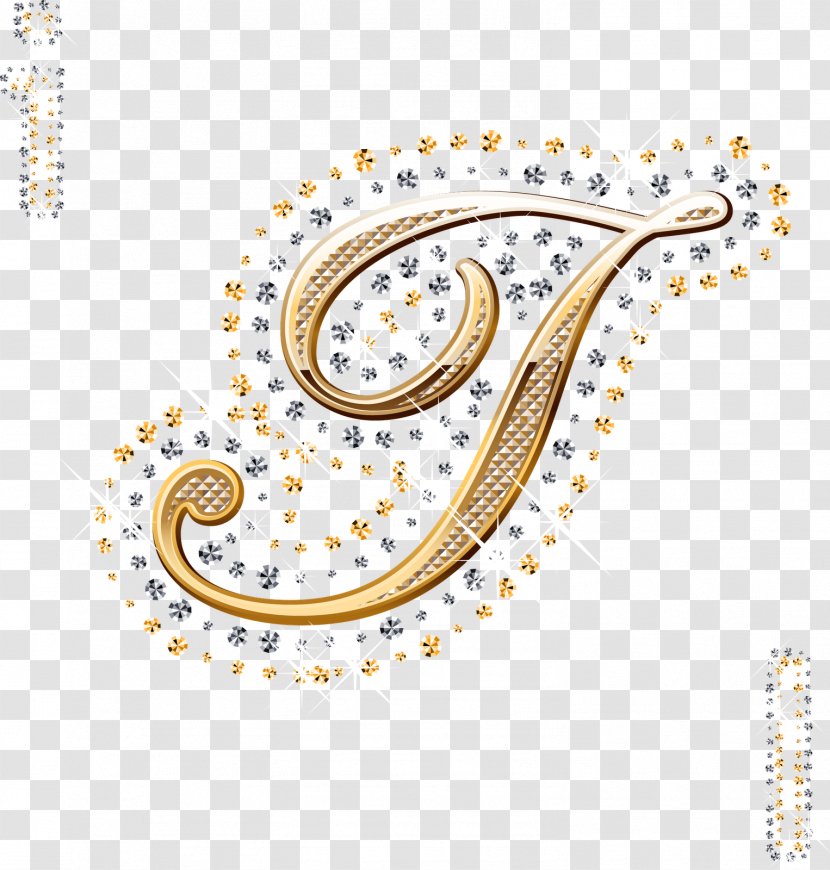 Letter Gothic Alphabet J Gold - LETRAS Transparent PNG