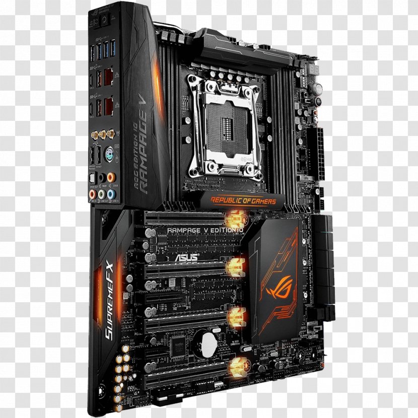 LGA 2011 Motherboard RAMPAGE V EXTREME Intel X99 Asus - Electronics Transparent PNG