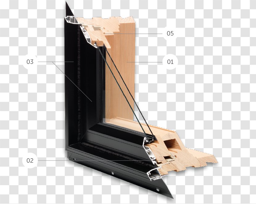 Casement Window Cladding Aluminium Awning - Wood - Structural Combination Transparent PNG
