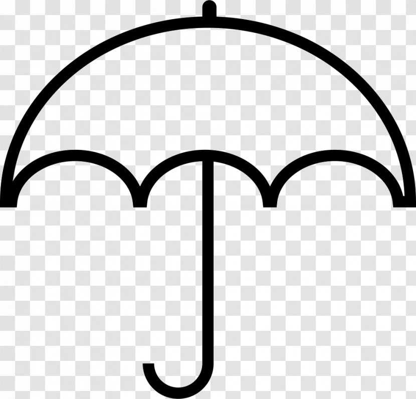 Logo - Ios 7 - Black Umbrella Transparent PNG