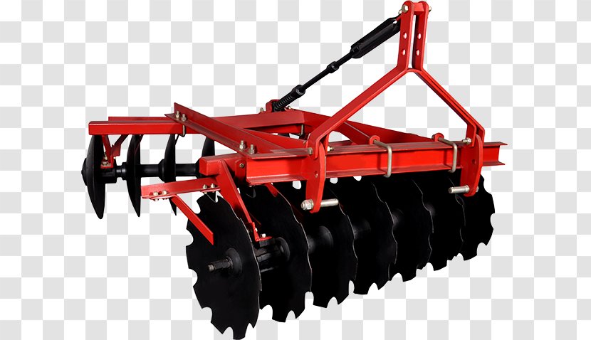 Agricultural Machinery Agriculture Disc Harrow Cultivator - Machine - Farmer India Transparent PNG