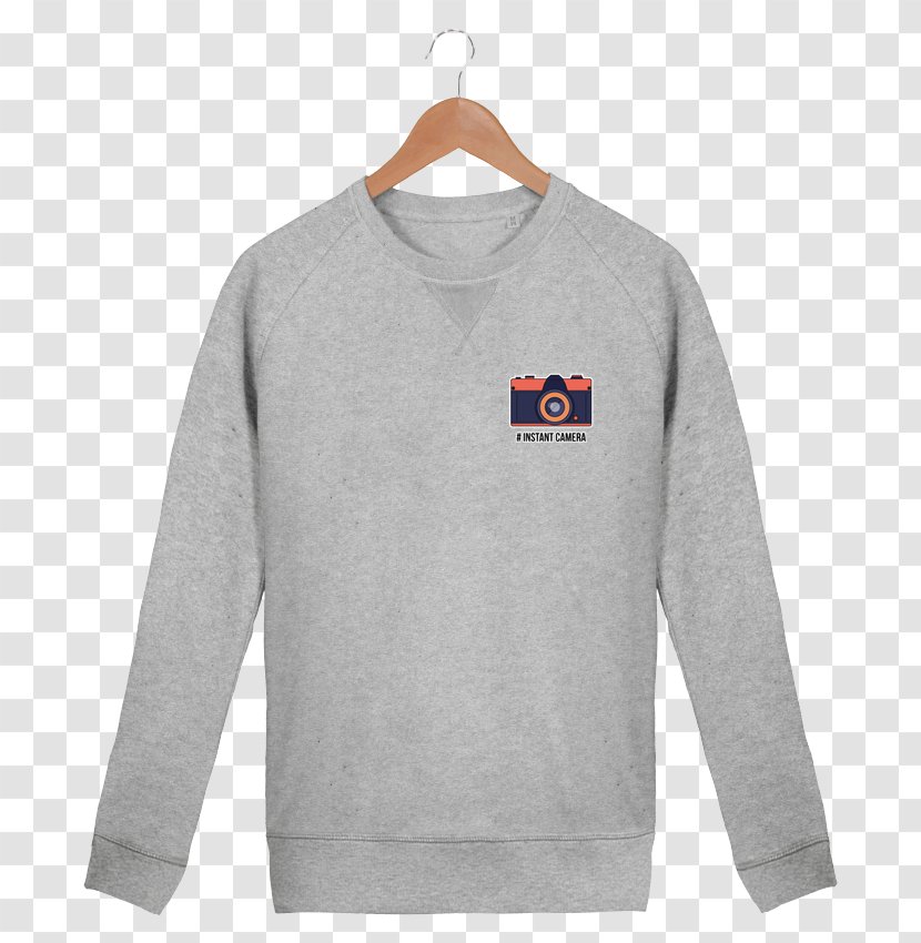 T-shirt Hoodie Bluza Sweater Collar - Long Sleeved T Shirt Transparent PNG
