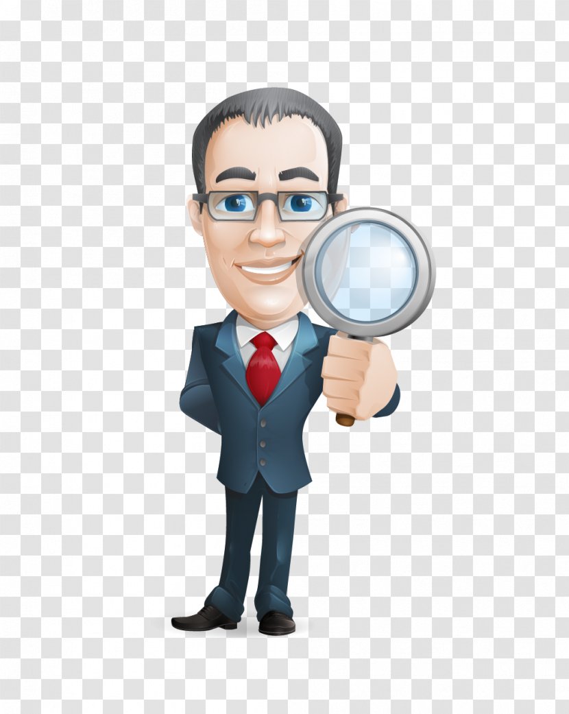Businessperson Small Business Accountant Company - White Collar Worker - Investigation Transparent PNG