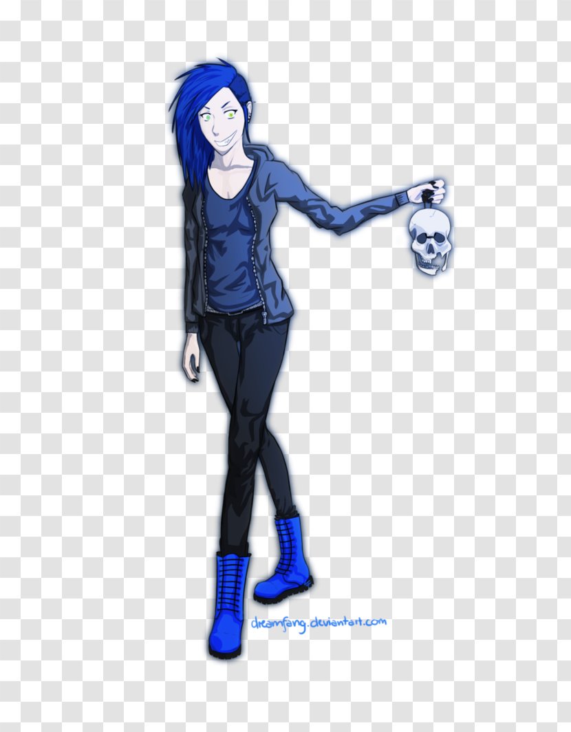 Costume Design Fiction Character Animated Cartoon - Personality Skull Transparent PNG