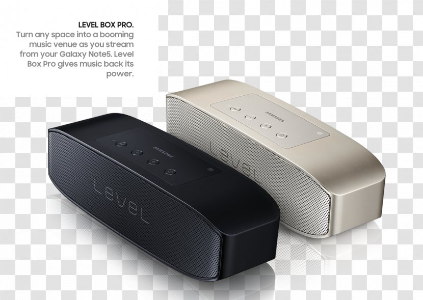 Samsung Galaxy Note 5 Level Box Pro Audio Loudspeaker - Mini Transparent PNG