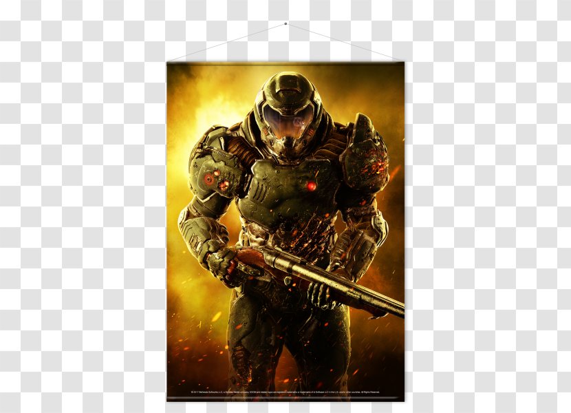 Doomguy Cyberdemon Video Game - T Shirt Printing Figure Transparent PNG