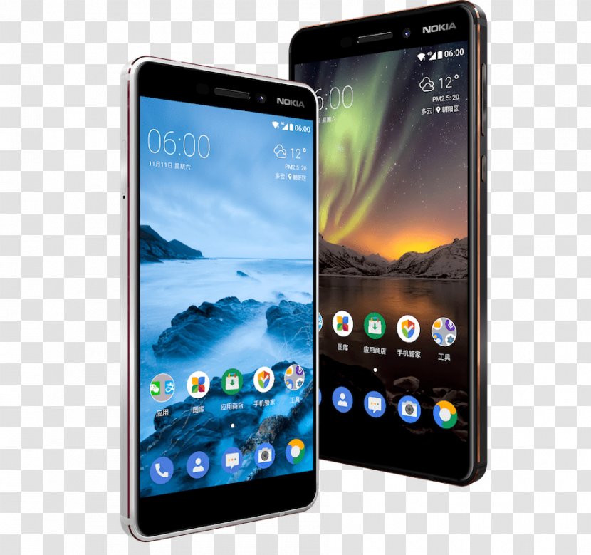Nokia 6 (2018) OZO 7 N9 - Communication Device - Smartphone Transparent PNG