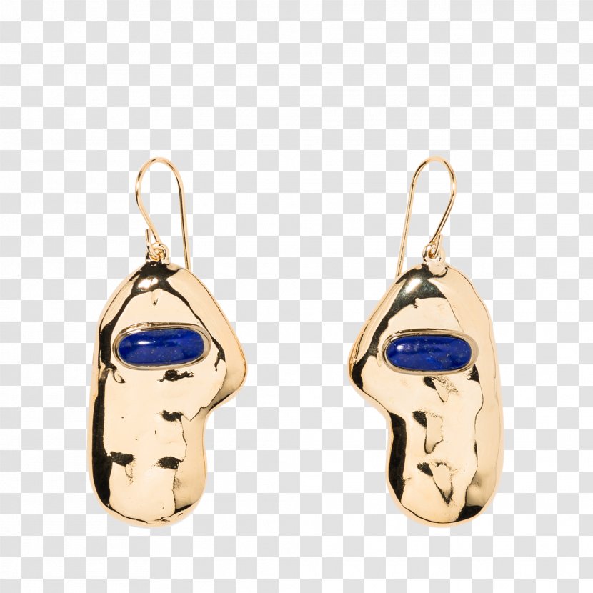 Earring Lapis Lazuli Jewellery Gold Necklace - Silver Transparent PNG