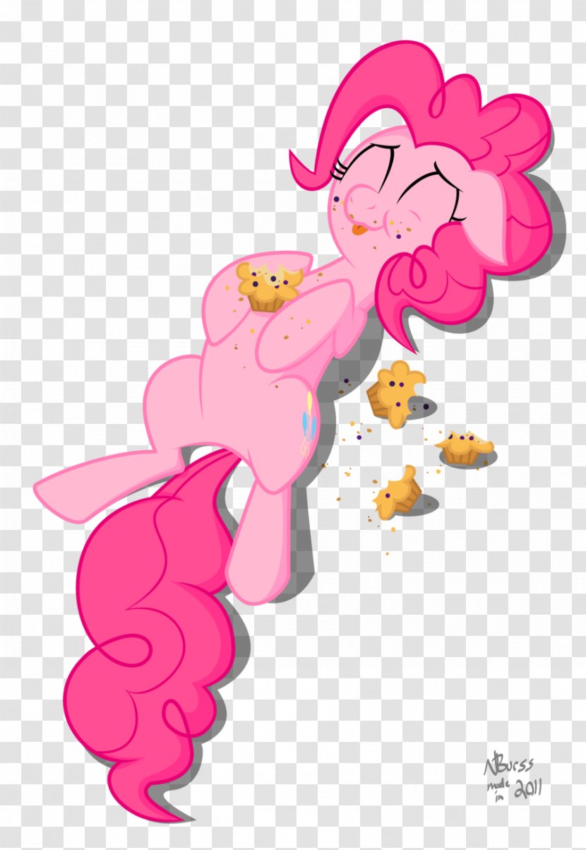 Applejack Pinkie Pie Rainbow Dash Twilight Sparkle Rarity - Silhouette - Muffin Transparent PNG
