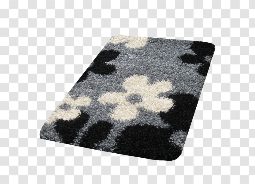 Flooring Mat Wool Black M - Shaggy Transparent PNG