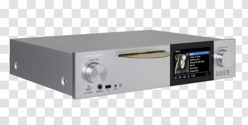 Digital Audio High Fidelity Sound Digital-to-analog Converter Compact Disc - Cartoon - Silhouette Transparent PNG
