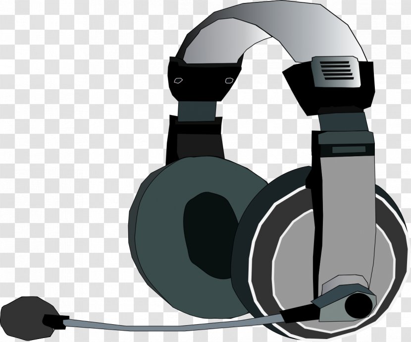 Microphone Headphones Headset Clip Art - Telephone Transparent PNG