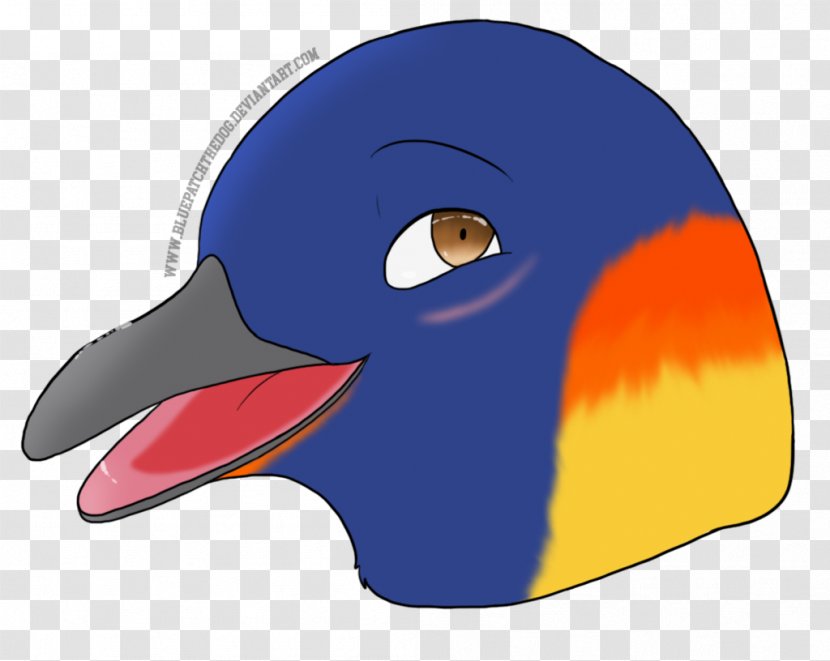 Penguin Water Bird Beak Clip Art - Cobalt Blue Transparent PNG
