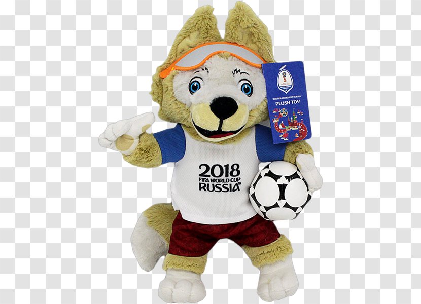 2018 World Cup Russia National Football Team 2006 FIFA Official Mascots Zabivaka - Watercolor - Ball Transparent PNG