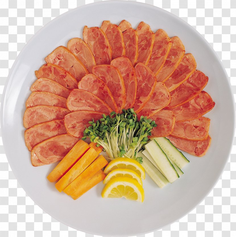 Sashimi Meat Carpaccio Vegetarian Cuisine Food - Shuizhu Transparent PNG