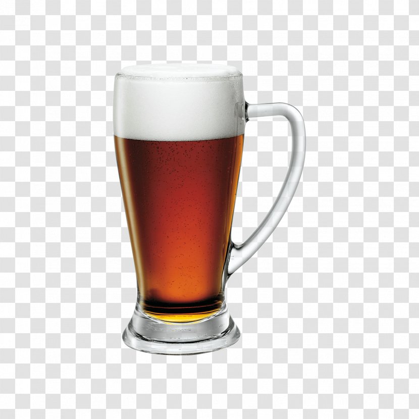 Beer Glasses Mug Wine Glass - Tableware Transparent PNG