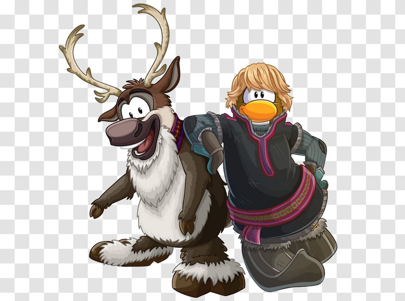 Club Penguin Reindeer Pet Wiki - Antler Transparent PNG