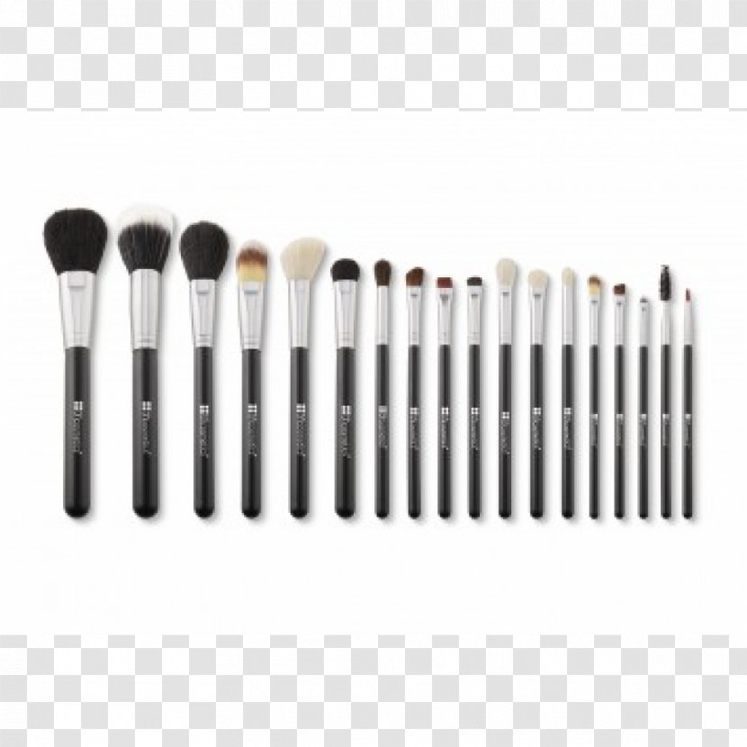 Makeup Brush BH Cosmetics 18 Pc Studio Pro Set Ultimate Artistry - Bh Eye Essential 7 Piece Transparent PNG