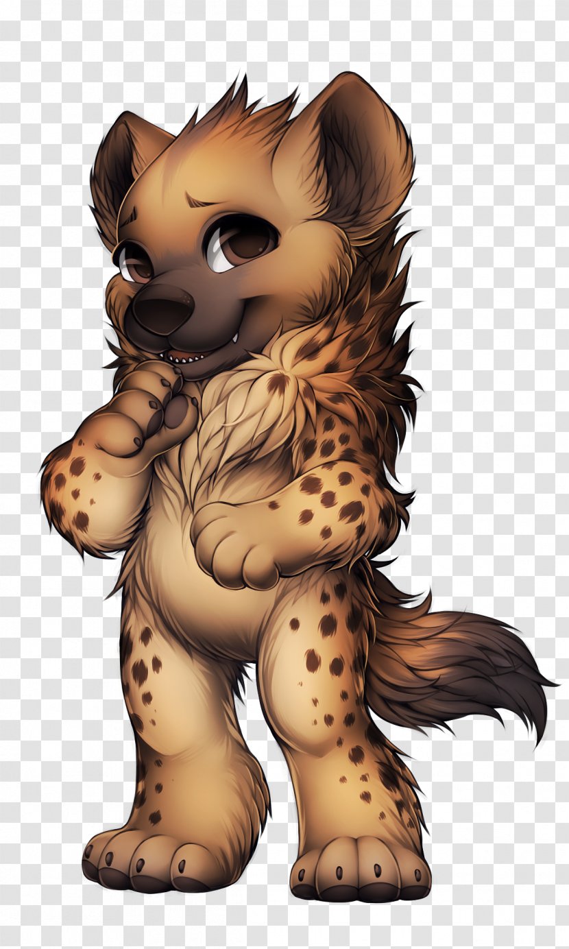 Lion Cheetah Whiskers Hyena Tiger - Heart Transparent PNG