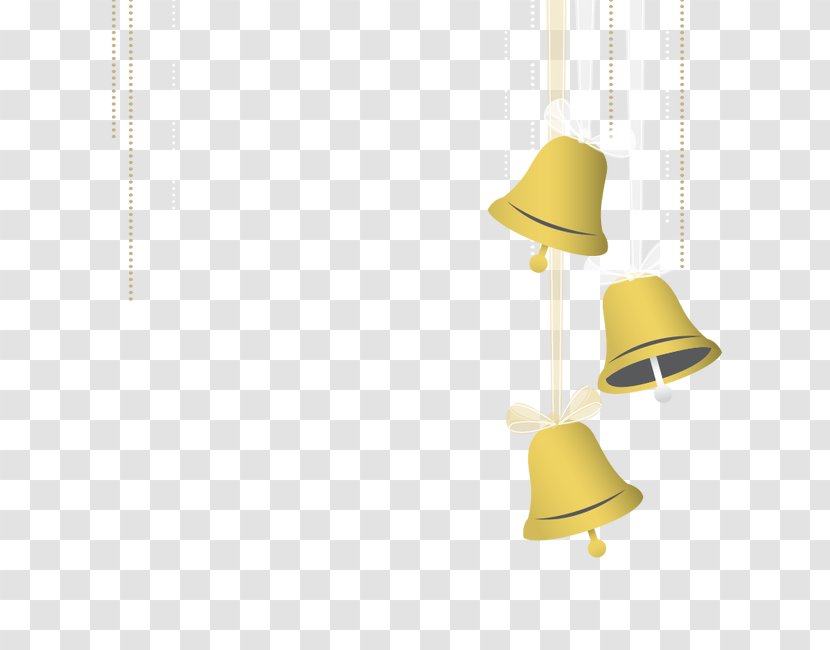 Lampshade Yellow Electric Light - Bell Pendant Transparent PNG