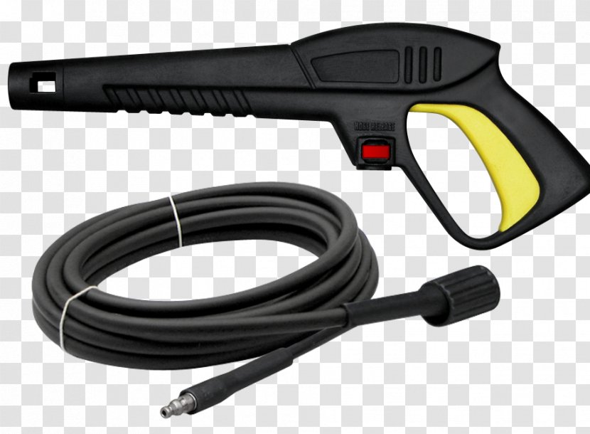 Pressure Washers Pistol Grip Firearm Gun - Nilfisk - Washing Machines Transparent PNG