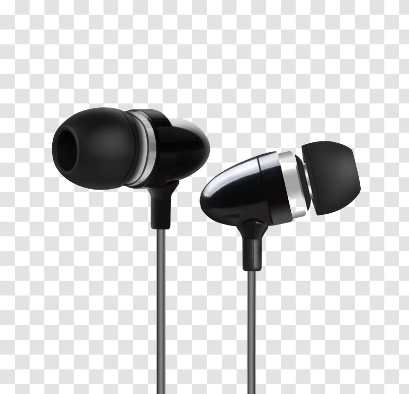 Headphones Microphone Headset Bluetooth - Technology - Black Transparent PNG